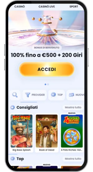 Scegli un casinò