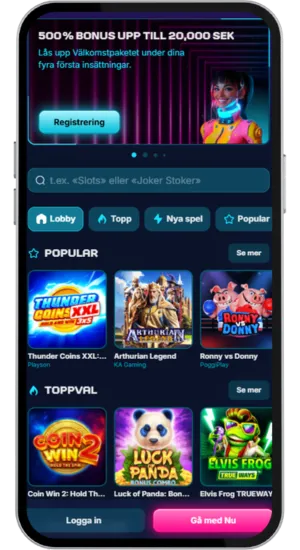 Välj ett casino