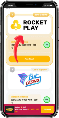 Select a casino to play Chicken Road